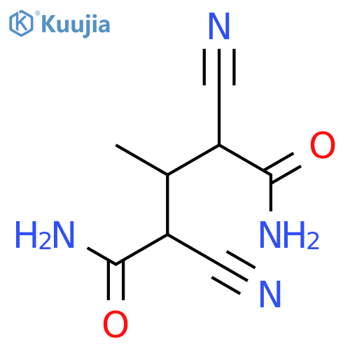 Pentanediamide,2,4-dicyano-3-methyl- structure