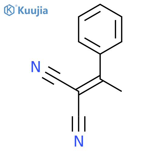 α-Methylbenzylidenemalononitrile structure