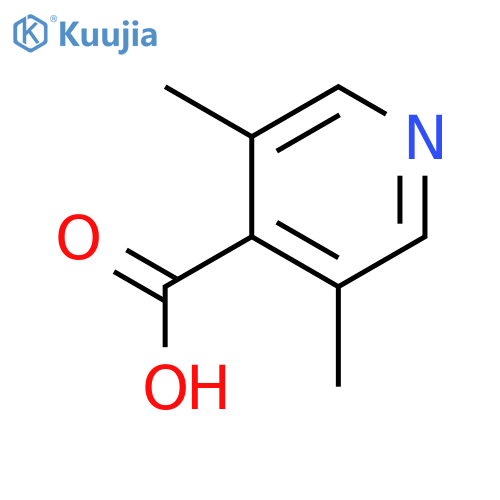 3,5-dimethylpyridine-4-carboxylic acid structure