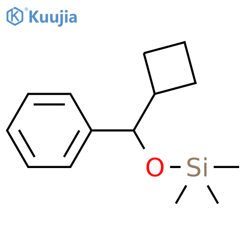 SILANE, (CYCLOBUTYLPHENYLMETHOXY)TRIMETHYL- structure