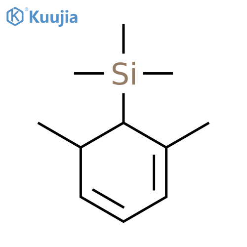 Cyclohexadienyl, 1,5-dimethyl-6-(trimethylsilyl)- structure