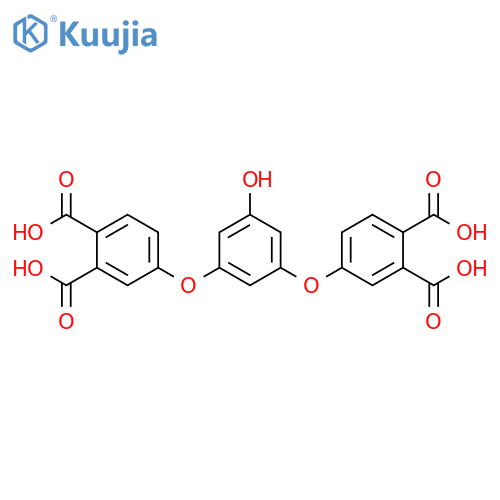 1,2-Benzenedicarboxylic acid,4,4'-[(5-hydroxy-1,3-phenylene)bis(oxy)]bis- structure