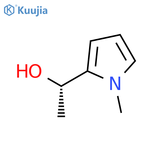 (1S)-1-(1-methyl-1H-pyrrol-2-yl)ethan-1-ol structure