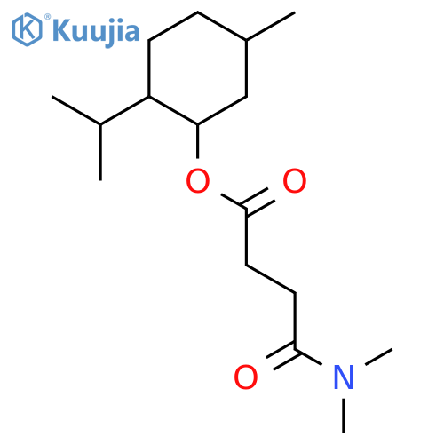 N,N-DIMETHYLMENTHYLSUCCINAMIDE structure