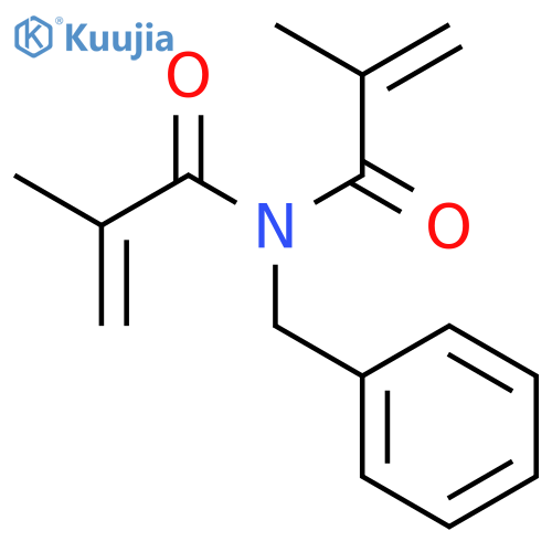 2-Propenamide,2-methyl-N-(2-methyl-1-oxo-2-propenyl)-N-(phenylmethyl)- structure