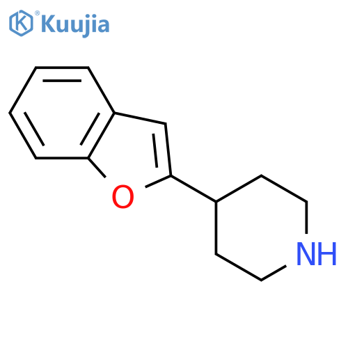 4-(1-benzofuran-2-yl)piperidine structure