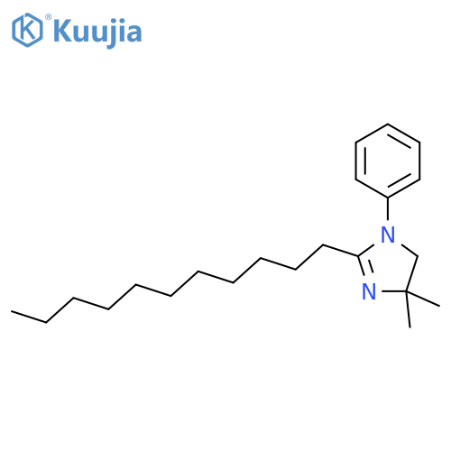 4,4-dimethyl-1-phenyl-2-undecyl-4,5-dihydro-1H-imidazole structure