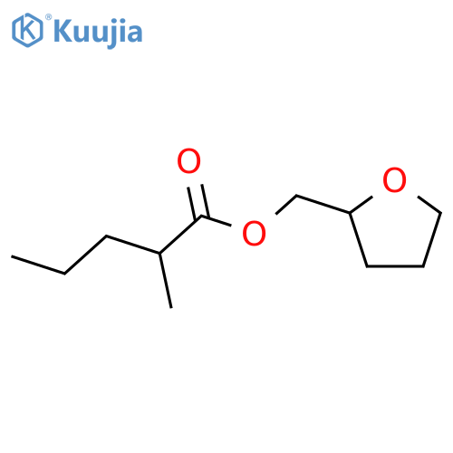Pentanoic acid, 2-methyl-, (tetrahydro-2-furanyl)methylester structure