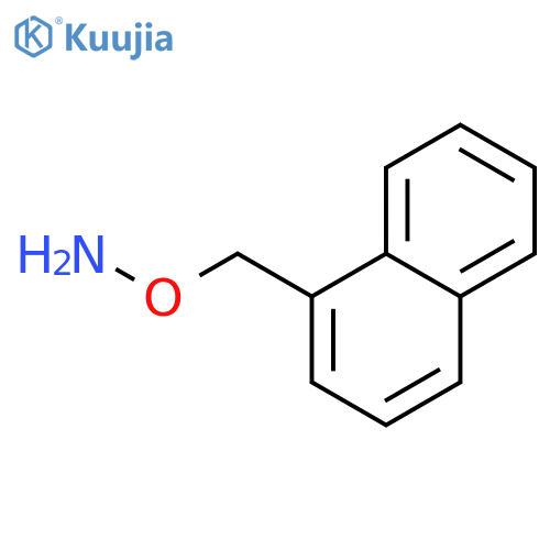 O-(naphthalen-1-yl)methylhydroxylamine structure