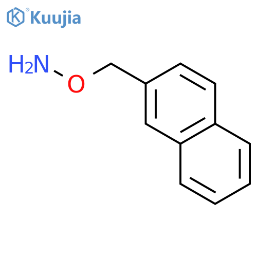 O-(naphthalen-2-yl)methylhydroxylamine structure