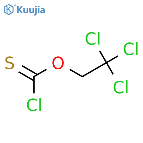 Carbonochloridothioic acid, O-(2,2,2-trichloroethyl) ester structure
