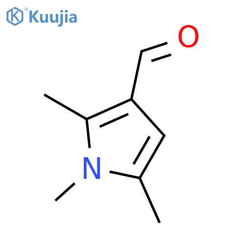 1,2,5-trimethyl-1H-pyrrole-3-carbaldehyde structure