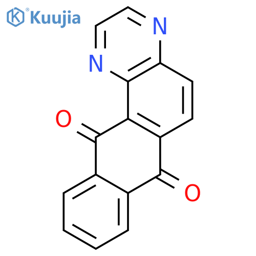 Naphtho[2,3-f]quinoxaline-7,12-dione structure