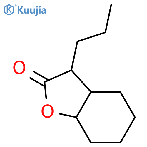 2(3H)-BENZOFURANONE, HEXAHYDRO-3-PROPYL- structure