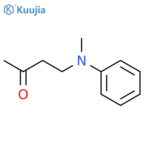 4-(methyl-phenyl-amino)-butan-2-one structure