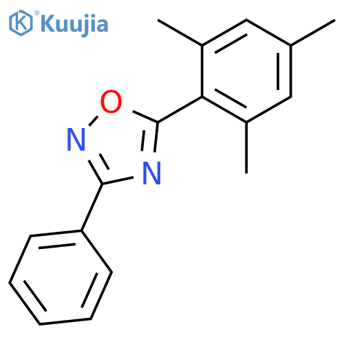 1,2,4-OXADIAZOLE, 3-PHENYL-5-(2,4,6-TRIMETHYLPHENYL)- structure