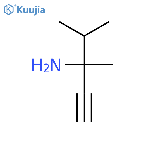 1-Pentyn-3-amine, 3,4-dimethyl- structure