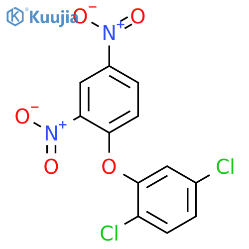 BENZENE, 1,4-DICHLORO-2-(2,4-DINITROPHENOXY)- structure