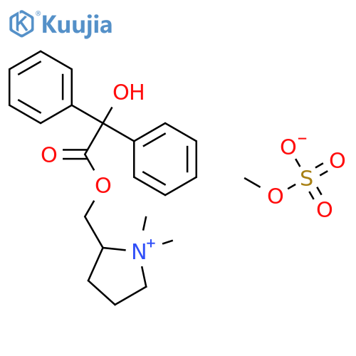 Poldine methylsulfate structure