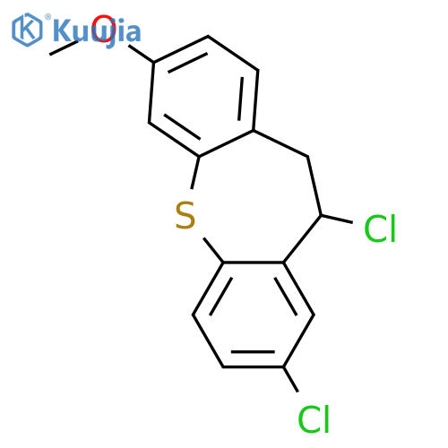 Dibenzo[b,f]thiepin, 2,11-dichloro-10,11-dihydro-7-methoxy- structure