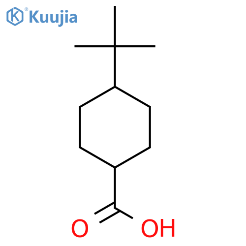 4-tert-Butylcyclohexanecarboxylic Acid structure