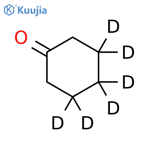 Cyclohexanone-d6 structure