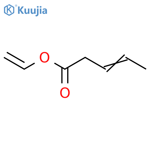 Ethenyl pent-3-enoate structure