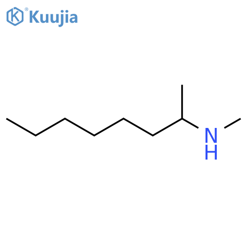 2-Octanamine, N-methyl- structure