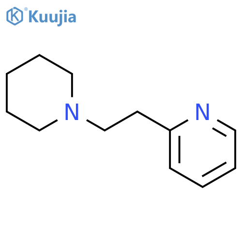 Pyridine,2-[2-(1-piperidinyl)ethyl]- structure