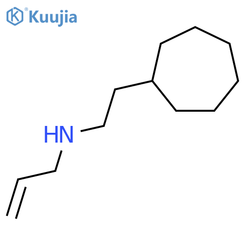 Cycloheptaneethanamine,N-2-propen-1-yl- structure