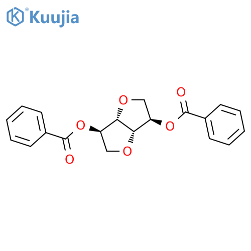 [(3R,3As,6R,6aS)-6-benzoyloxy-2,3,3a,5,6,6a-hexahydrofuro[3,2-b]furan-3-yl] benzoate structure