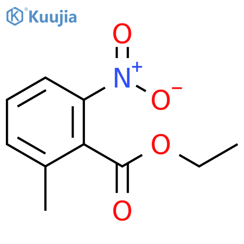 Benzoic acid, 2-Methyl-6-nitro-, ethyl ester structure