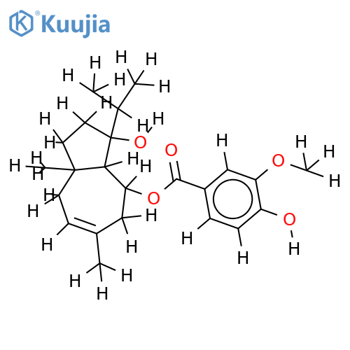 6-(4-Hydroxy-3-methoxybenzoyl)-8-Daucene-4,6-diol structure