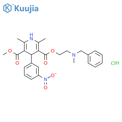 nicardipine hydrochloride structure