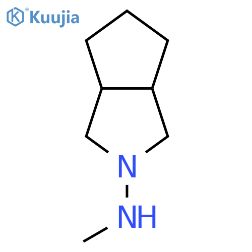 Cyclopenta[c]pyrrol-2(1H)-amine, hexahydro-N-methyl- structure