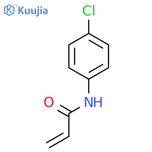 N-(4-chlorophenyl)prop-2-enamide structure