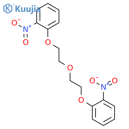 BENZENE, 1,1'-[OXYBIS(2,1-ETHANEDIYLOXY)]BIS[2-NITRO- structure