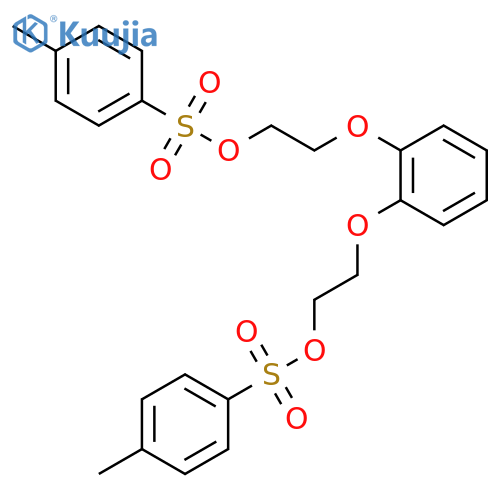 (1,2-Phenylenebis(oxy))bis(ethane-2,1-diyl) bis(4-methylbenzenesulfonate) structure