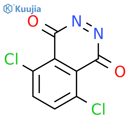 1,4-PHTHALAZINEDIONE, 5,8-DICHLORO- structure