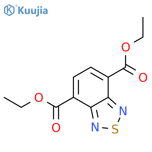 2,1,3-Benzothiadiazole-4,7-dicarboxylic acid, diethyl ester structure