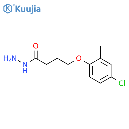 4-(4-Chloro-2-methylphenoxy)butanohydrazide structure