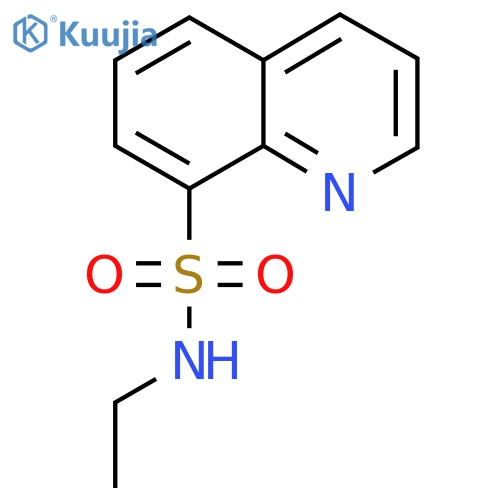 N-ethylquinoline-8-sulfonamide structure