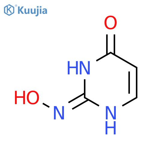 2,4(1H,3H)-Pyrimidinedione, 2-oxime (9CI) structure