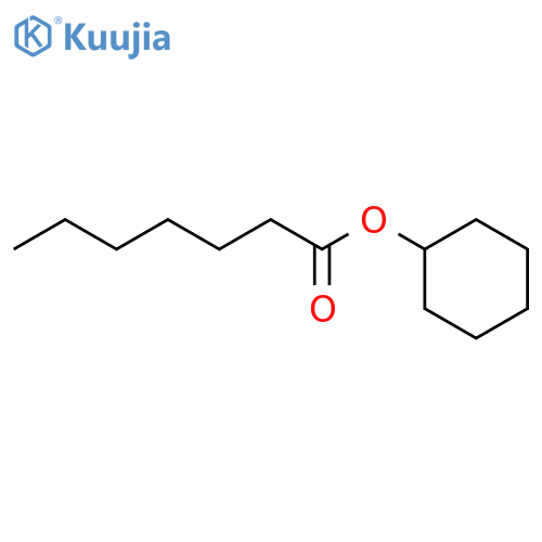 cyclohexyl heptanoate structure