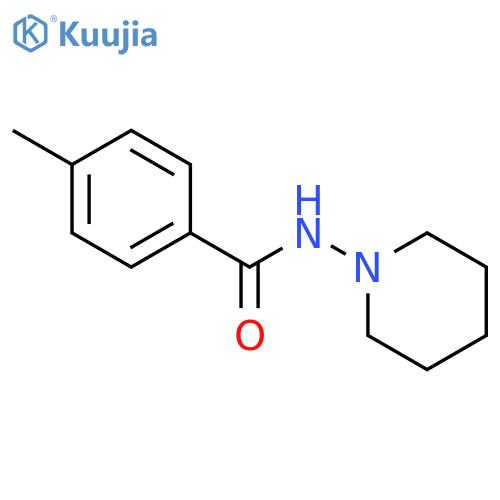 4-methyl-n-piperidin-1-ylbenzamide structure