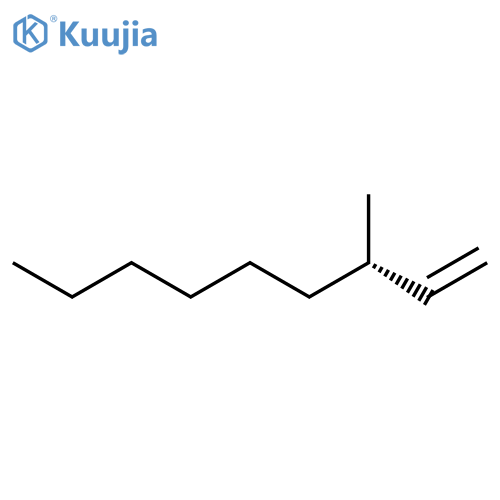 1-NONENE, 3-METHYL-, (S)- structure