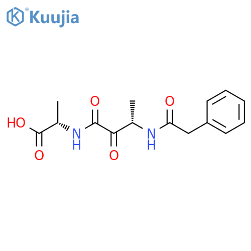 L-Alanine, N-[(3S)-1,2-dioxo-3-[(phenylacetyl)amino]butyl]- structure