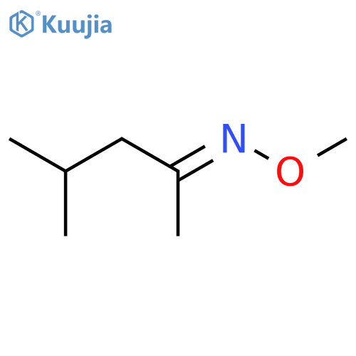 2-PENTANONE, 4-METHYL-, O-METHYLOXIME structure