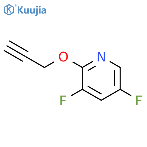 PYRIDINE, 3,5-DIFLUORO-2-(2-PROPYNYLOXY)- structure