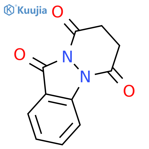 11H-PYRIDAZINO[1,2-A]INDAZOLE-6,9,11-TRIONE, 7,8-DIHYDRO- structure